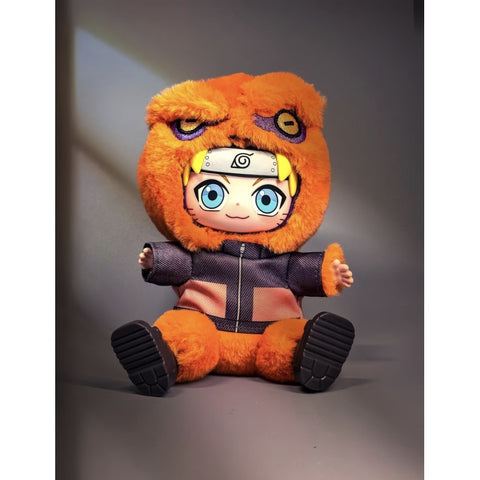 Naruto Shippuden Cute Beast Sitting Party Plush Doll Blind Box Series: Whole Set (Opened Box)