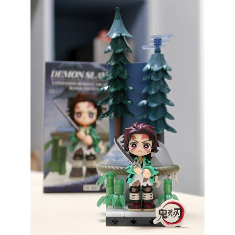 Tanjiro Kamado Demon Slayer Unwavering Resolve Arc Block Blind Box Series: Cleaving Stone (Confirmed Style)