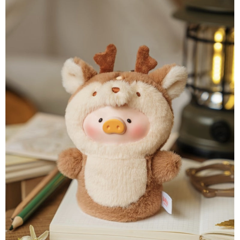 LuLu the Piggy Cutest Butler PVC Face Plush Keychain Blind Box Series: Deer (Confirmed Style)
