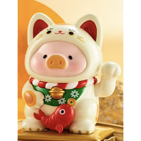 LuLu the Piggy Lucky Cat Blind Box Series: Divine Protection Meow (Secret, 1/96)