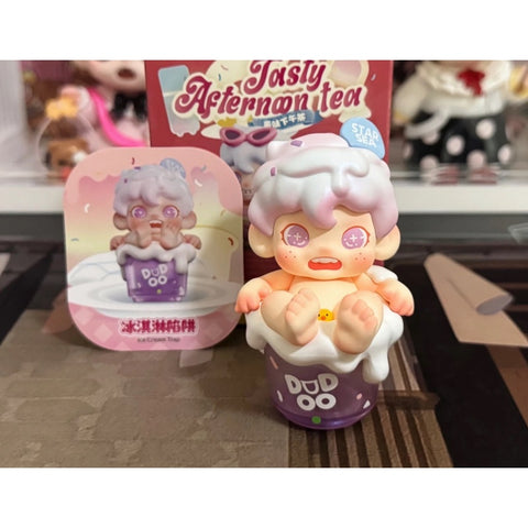 Dudoo Tasty Afternoon Tea Blind Box Series: Ice Cream Trap (Confirmed Style)