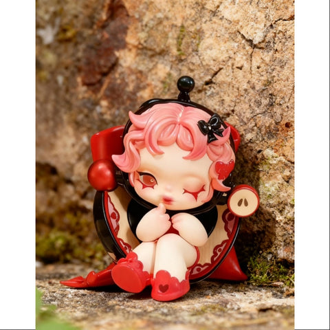 Skullpanda Pop Mart Apple of My Eye Series Skullpanda Whisper a Wish