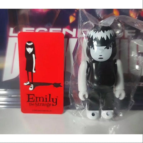 Bearbrick Series 45 HORROR Emily the Strange 100%