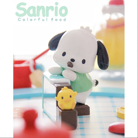 Sanrio Characters Colorful Food Series Whole Set Opened