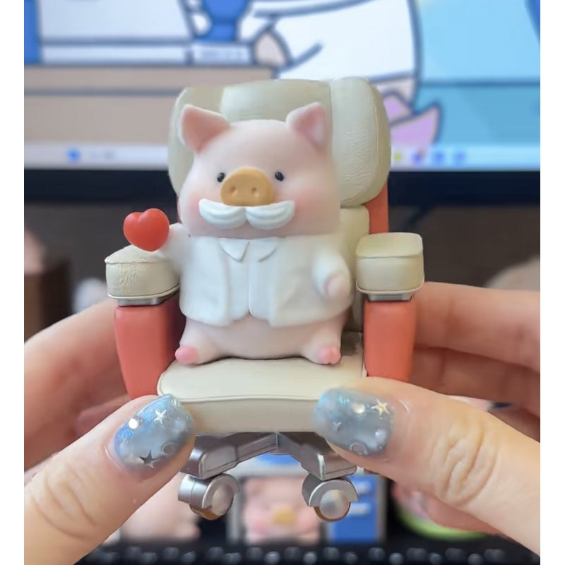 LuLu the Piggy Office Blind Box Series: The Angel Boss (Secret, 1/96)