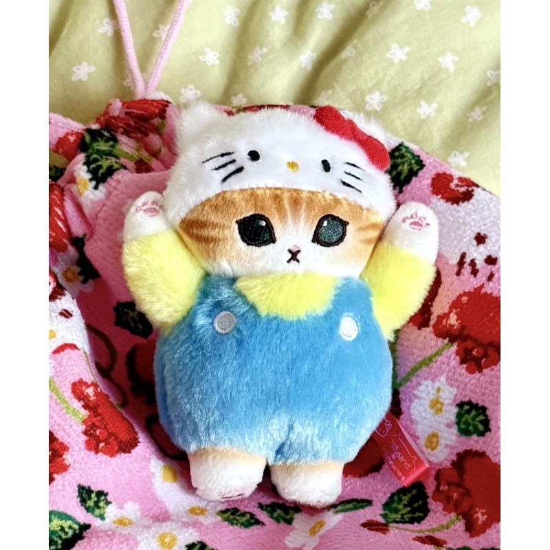 Mofusand × Sanrio Mini Plush Keychain Series: Hello Kitty (Confirmed Style)