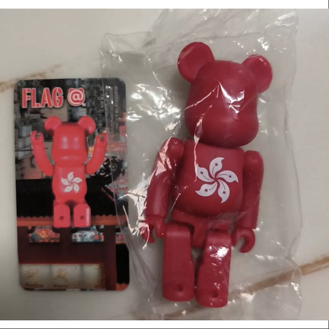 Bearbrick Series 48 Flag HongKong China 100%