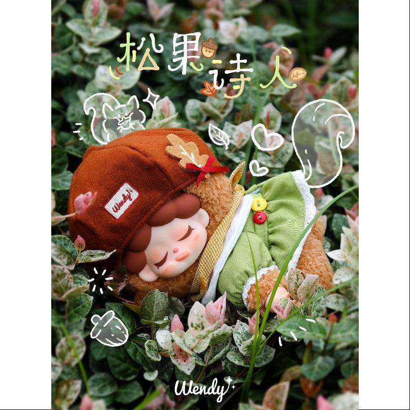 Wendy Garden Treasure Hunt Series Vinyl Plush Pinecone Poet