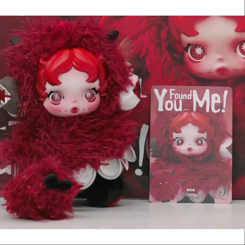 Skullpanda You Found Me Series Plush Doll Pendant Chomp