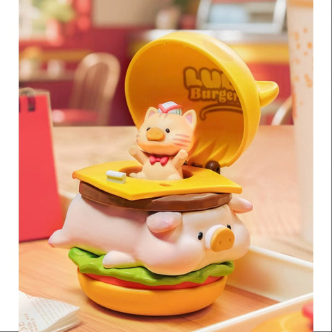 LuLu the Piggy Burgers Series Whole Set Opened