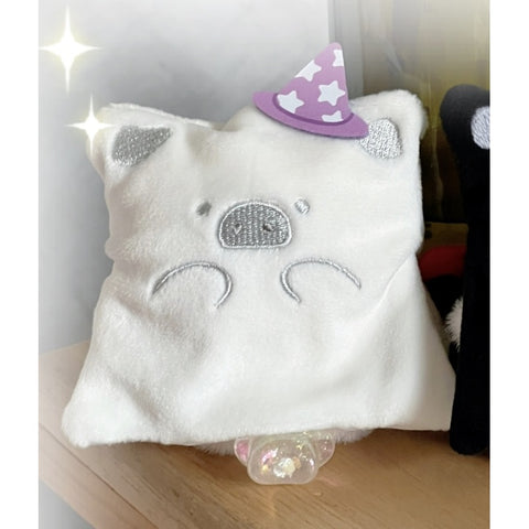LuLu the Piggy Horror Story Moody Boo Plush Keychain Blind Box Series: Naughty Ghost (Secret, 4/96)