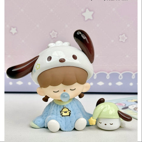 zZoton Sanrio Characters Preparation Before Bedtime Series Whole Set Opened