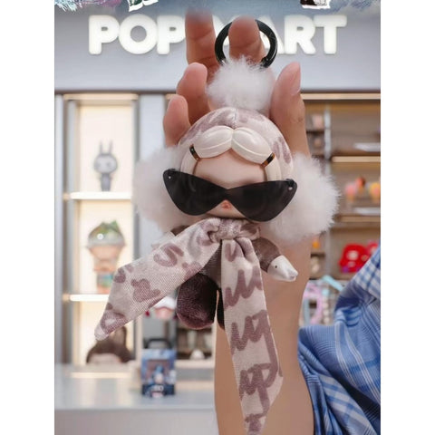Skullpanda Off Mode Plush Pendant Bilnd Box Series: Not Now (Confirmed Style)