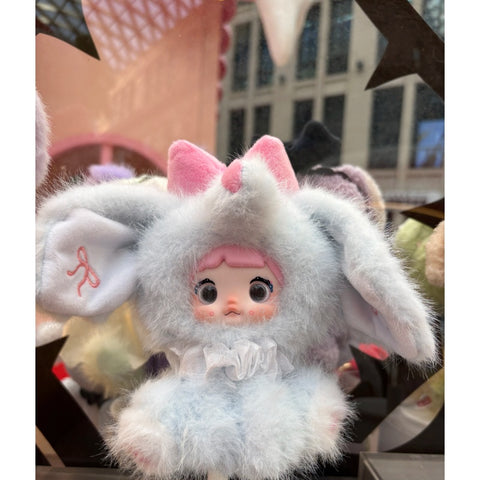 Nommi Sitting Zoo Vinyl Plush Pendant Series: Cloudy Elephant Puff (Confirmed Style) | TOYSEZ Data