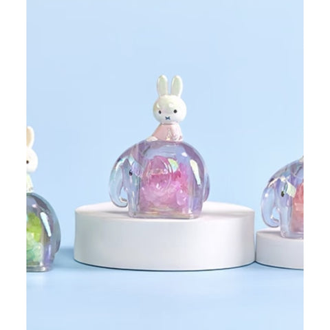 Miffy Elephant Blind Box Series: Noctilucent Pink (Secret, 1/96)