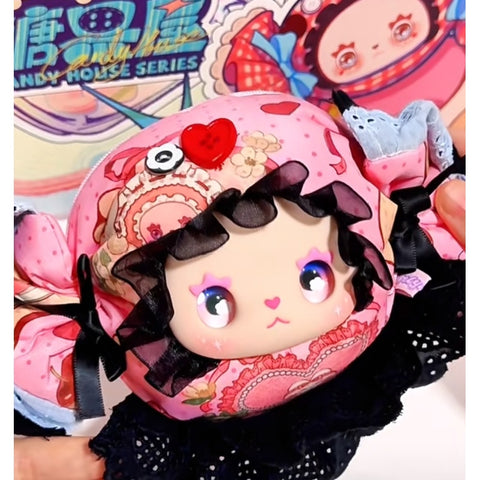 Emma Candy House Vinyl Plush Blind Box Series: Strawberry Hard Candy (Secret, 1/72)