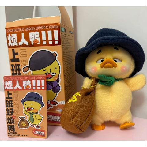 Upsetduck Work Upsets Me Plush SJD Doll Series Whole Set Opened