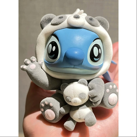 Disney Stitch Party Animals Series Hugging Panda