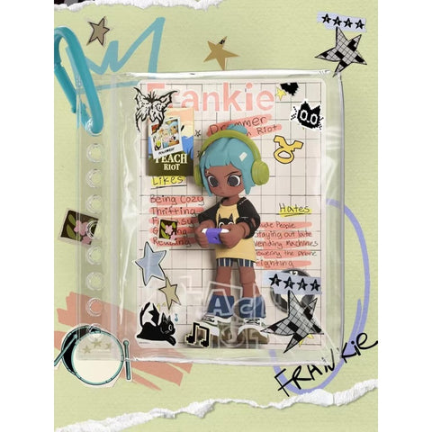 Peach Riot Carry The Music Block Pendant Blind Box Series: Frankie-Day Off (Confirmed Style)