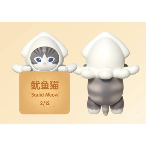 Mofusand Hippers Blind Box Series: Squid Meow (Confirmed Style)