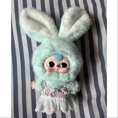 Baby Three Rabbit Miniature Bunny Plush Pendant Series Spring Bunny