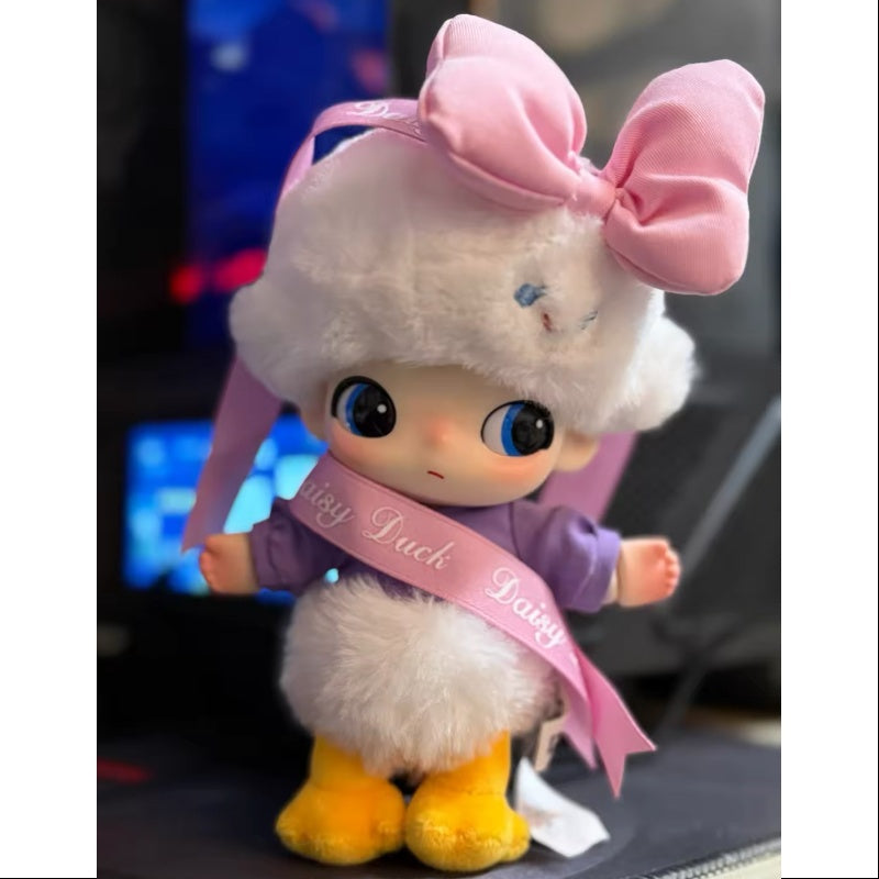 Dimoo Daisy DIMOO x Disney Series Vinyl Plush Keychain Daisy's Gift – TOYSEZ