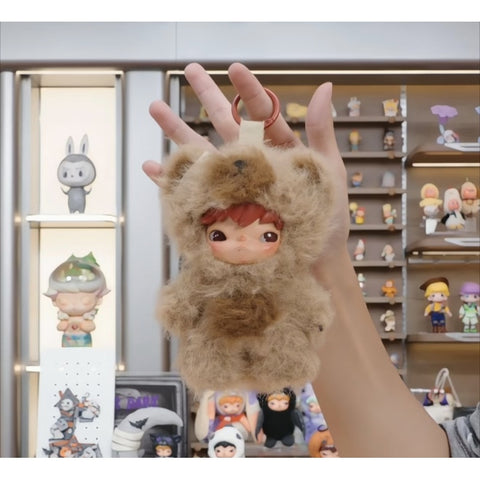 Hirono After Dark Plush Doll Pendant Blind Box Series: Masked (Confirmed Style)