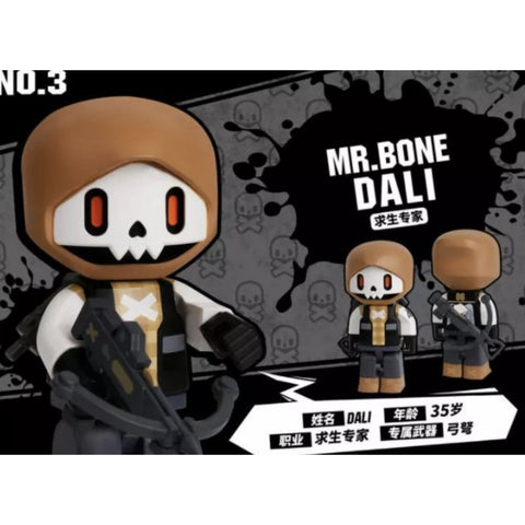 MR.BONE Survivalist Blind Box Series: Survivors (Confirmed Style)