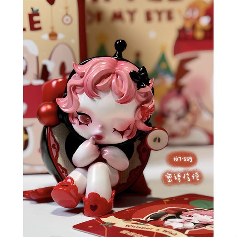 Skullpanda Pop Mart Apple of My Eye Series Skullpanda Whisper a Wish