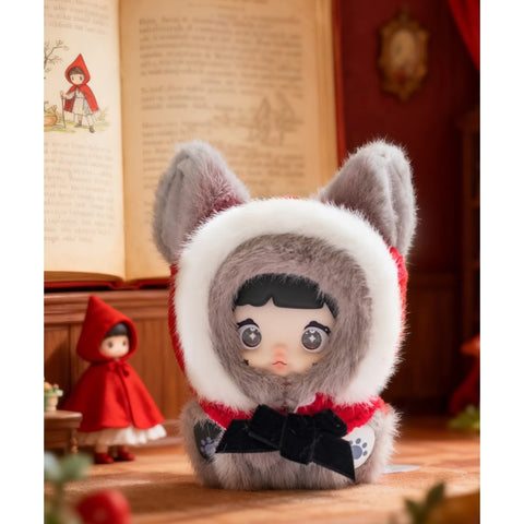 Nommi Mibao Fairy Tale Town Plush Dolls Blind Box Series: Little Red Wolf (Confirmed Style)