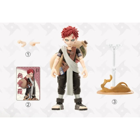 Gaara Naruto Chunin NAME Exam Arc Action Figure Blind Box Series: Gaara (Confirmed Style)