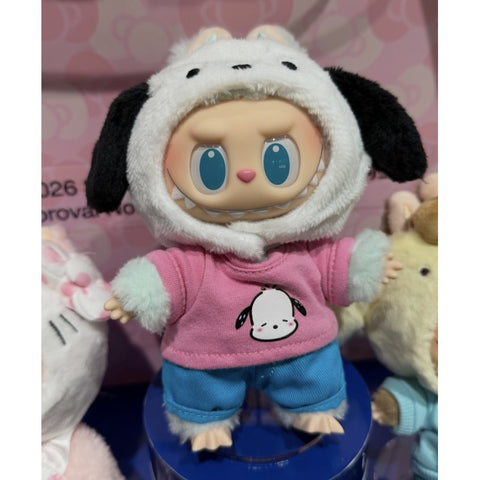 Labubu The Monsters Hello Kitty and Friends Vinyl Plush Pendant Blind Box Series: Pochacco (Confirmed Style)