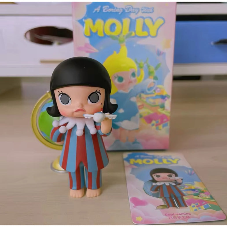 POP MART MOLLY A boring day シリーズ POP MART A Boring Day with Molly Series – Art Toy Familia