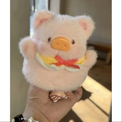 LuLu the Piggy Come & Play Plush Keychain Series Hide and Seek