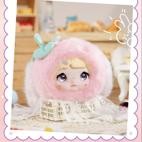 Nommi Sweetness 100% Vinyl Plush Pendant Series Strawberry Marshmallow