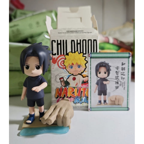 Sasuke Uchiha Naruto Shippuden Childhood Blind Box Series: Unison Sign-Sasuke Uchiha (Secret, 1/144)