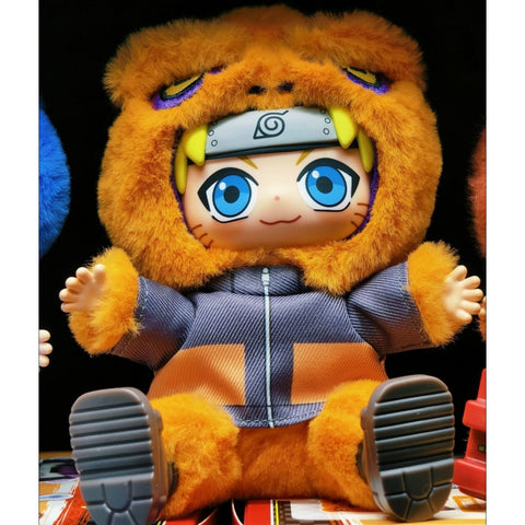 Naruto Uzumaki Naruto Shippuden Cute Beast Sitting Party Plush Doll Blind Box Series: Naruto Uzumaki (Confirmed Style)