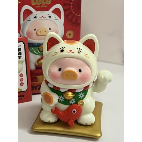 LuLu the Piggy Lucky Cat Blind Box Series: Divine Protection Meow (Secret, 1/96)
