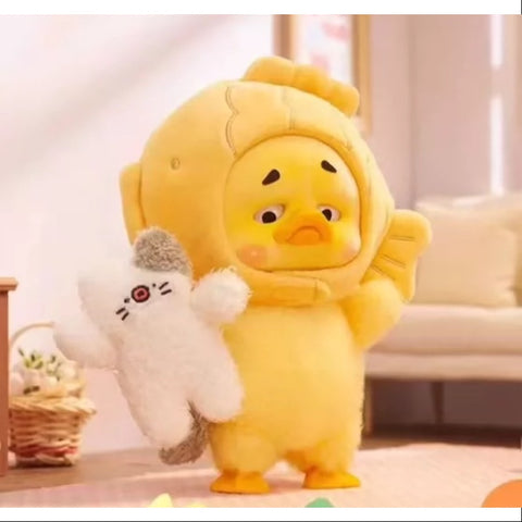 Upsetduck 2 Act Cute Duck Plush SJD Doll Series Petting Cat Duck