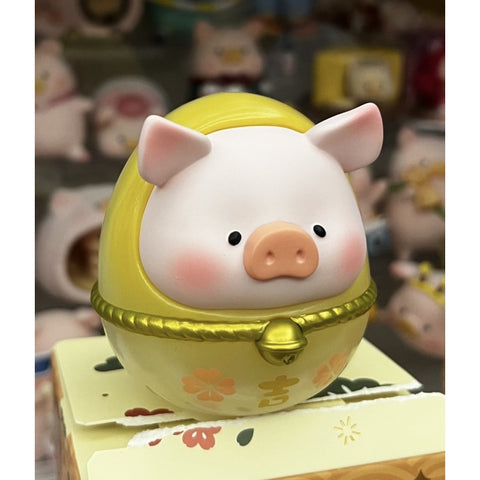 LuLu the Piggy Daruma Blind Box Series: Luminous Yellow (Secret, 1/72)