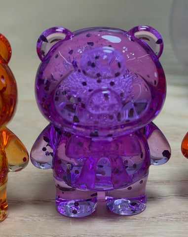 LuLu the Piggy Teddy Mini Ore Collection Blind Bag Series: Amethyst (R 1/20) (Confirmed Style)