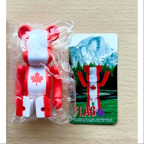 Bearbrick Series 10 FLAG Canada 100%