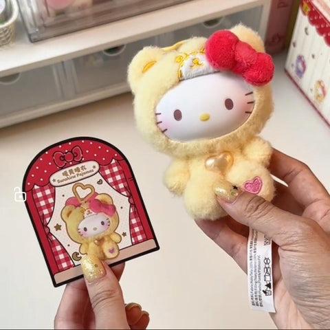 Hello Kitty Teddy Pajamas Plush Dolls Series Sunshine Pajamas