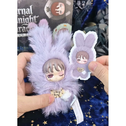 Lilith Eternal Midnight Parade Plush Pendant Blind Box Series: Manic Bunny (Confirmed Style)