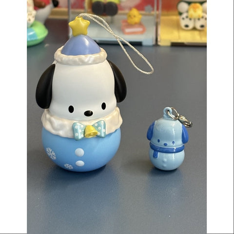 Pochacco Sanrio Characters Winter Water Sound Bell Series Pochacco