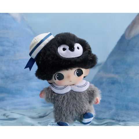 DIMOO The Secret Theatre Club Plush Doll Pendant Blind Box Series: Chubby Penguin (Confirmed Style)