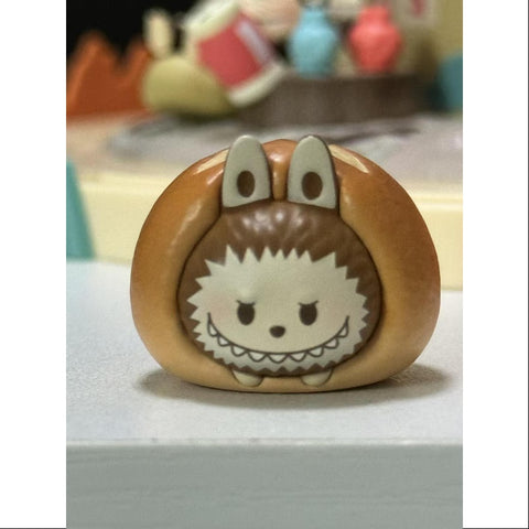Labubu Pop Bean Baked Bread Series Pretzel Bun