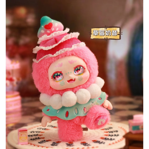 Kimmon Let's Cafe Plush Pendant Series: Strawberry Milkshake (Confirmed Style) | TOYSEZ Data