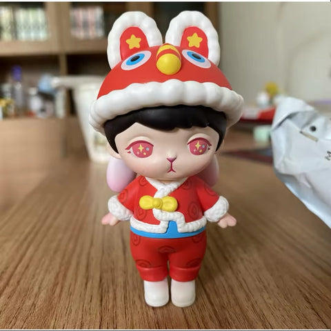 Bunny Happy Spring Festival Series Splendid Prospects