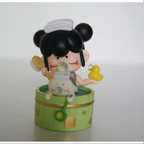 Nanci At The Age of Twelve Series Take a bathe